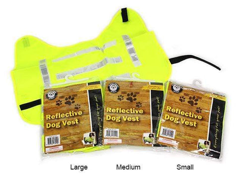 AussieSuperStore Homeware Supplies Reflective Dog Vest (in 3 size) Reflective Dog Vest Jacket (in 3 size) | Dog Clothes